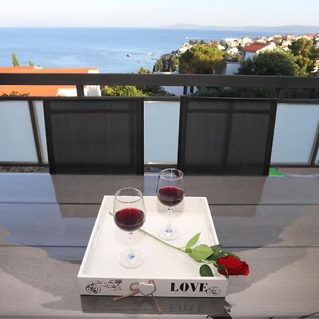 Apartment Relaxing Sea View, Okrug Gornji Exteriör bild