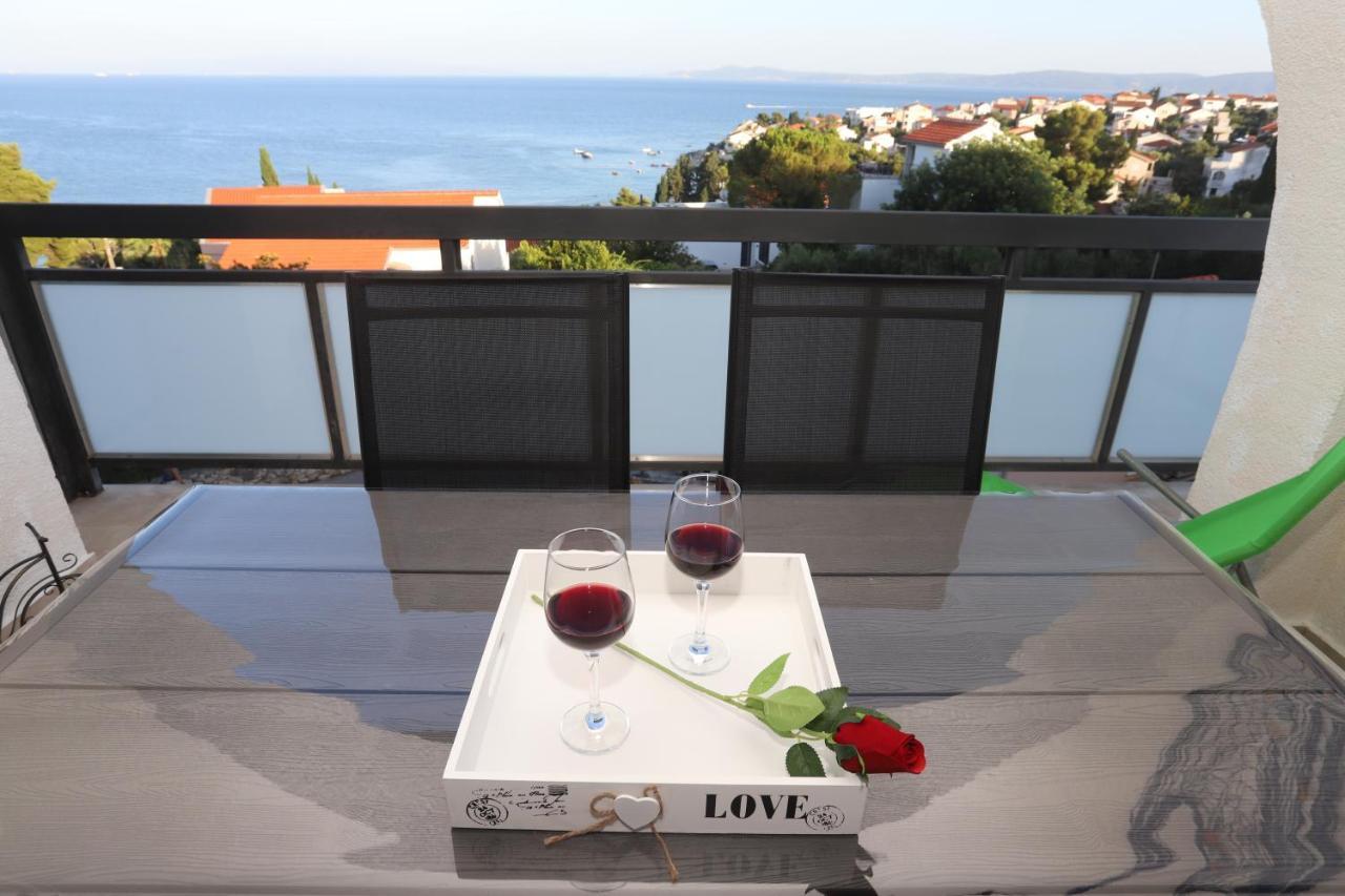 Apartment Relaxing Sea View, Okrug Gornji Exteriör bild